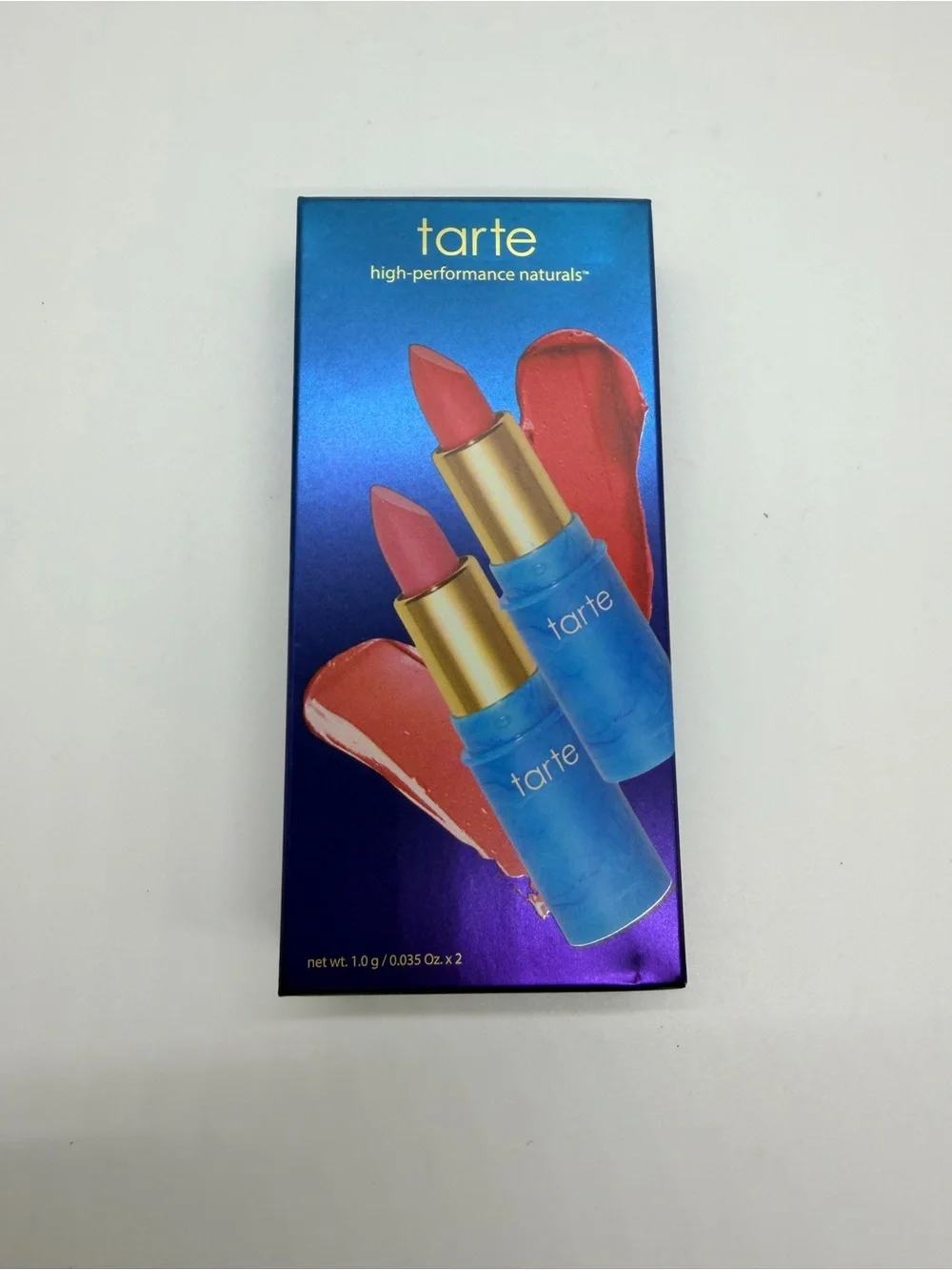 tarte two lipsticks